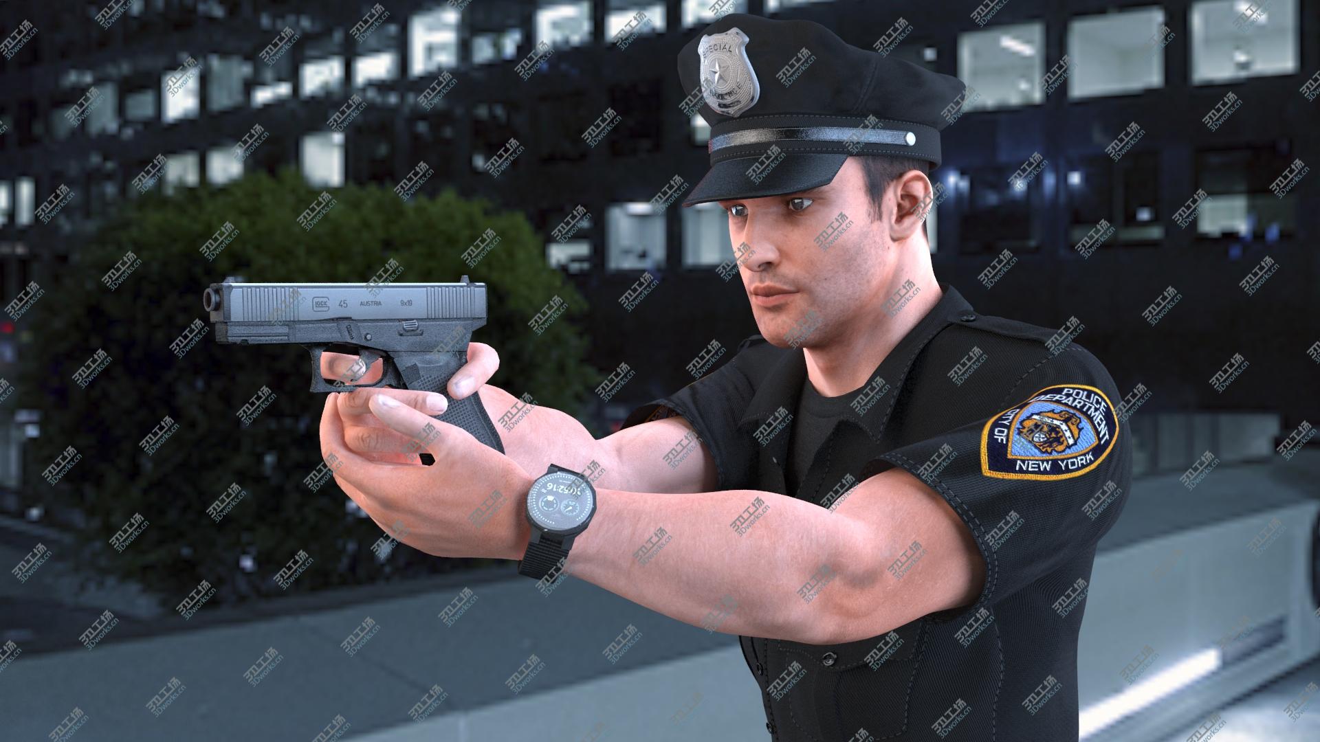 images/goods_img/20210313/3D Police Officer 2020 PBR V1 Rigged model/3.jpg